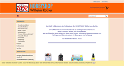 Desktop Screenshot of hobbyshop.de